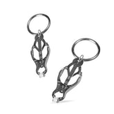 Vlinder Tepelklemmen Met Ring - PlayForFun